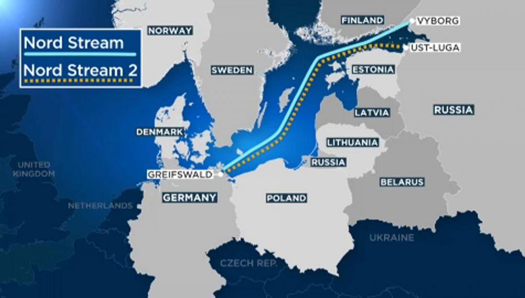 Проект строительства газового трубопровода по дну моря к берегу германии получил название