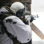 На полигоне Успенский проведены учения с участием Т-80 и БПЛА