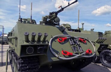 В России испытан универсальный минный заградитель “Клещ”