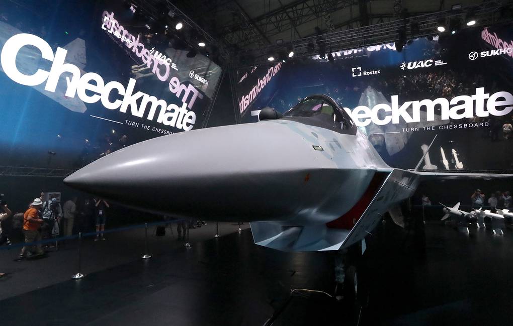Новый российский истребитель Су-75 представят в Дубае