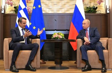 В Сочи начались переговоры президента России Владимира Путина и премьер-министра Греции Кириакоса Мицотакиса