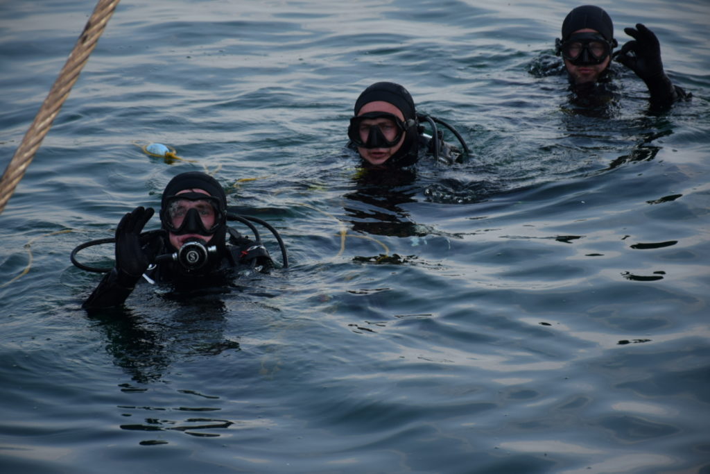 Подготовка украинских водолазов в греческой Школе подводных катастроф