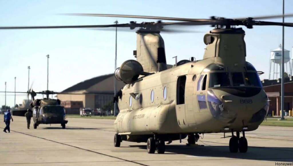 Начались испытания CH-47 Chinook с двигателями T55-GA-714C