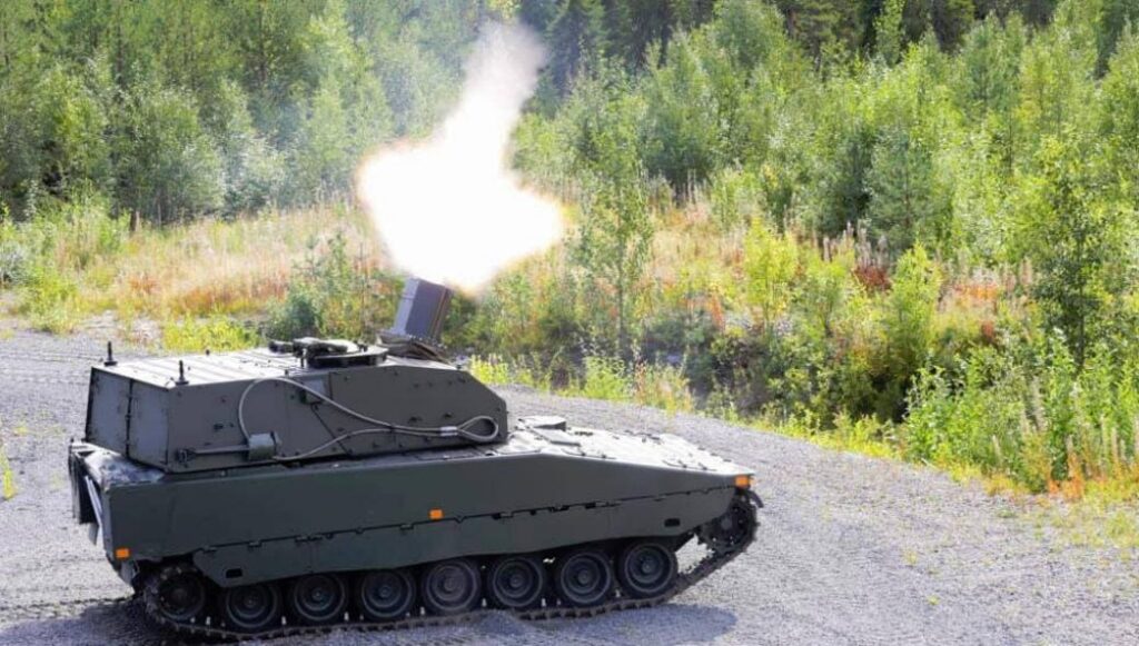 Швеция: завершены поставки сорока 120-мм самоходных минометов CV-90 Mjölner