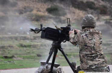 Кипр: пулеметный огонь на полигонах Мансура и Мицеру 