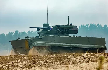Российская БМП Б-19 с 57-мм пушкой и ракетами Корнет-ЭМ”