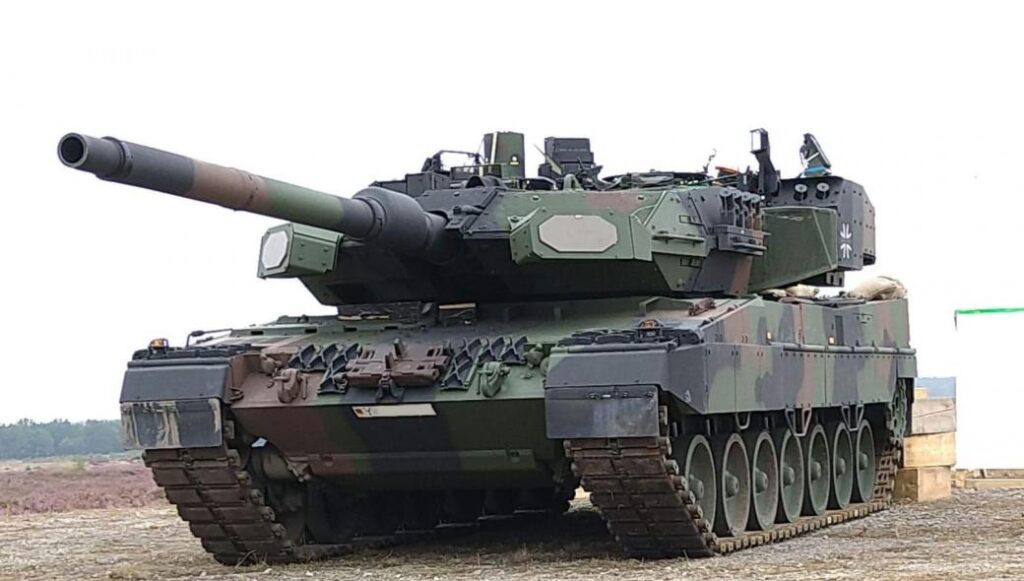Немецкий Leopard-2A7 проходит испытания в Норвегии