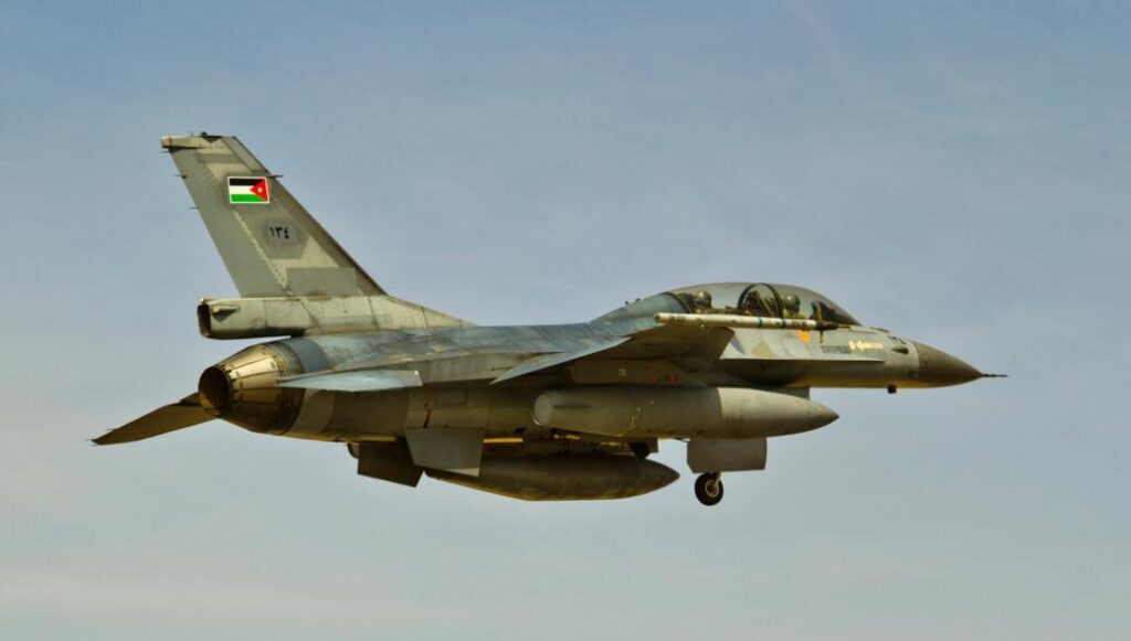 США одобрили продажу 12 F-16 block 70/7 Иордании