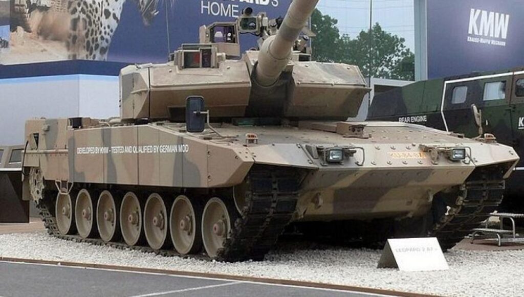 Немцы считают новейший Leopard 2, 2A7V, лучшим танком в мире