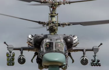 Впервые видео из кабины российского Ка-52, обстрелянного на Украине