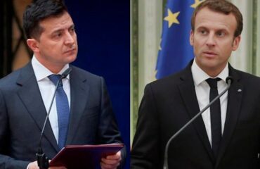 Макрон и Зеленский провели телефонный разговор