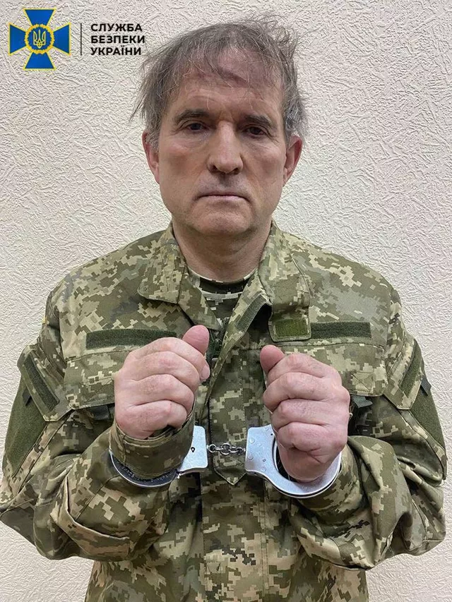 СБУ задержала главу политсовета партии “Оппозиционная платформа — За жизнь” Медведчука