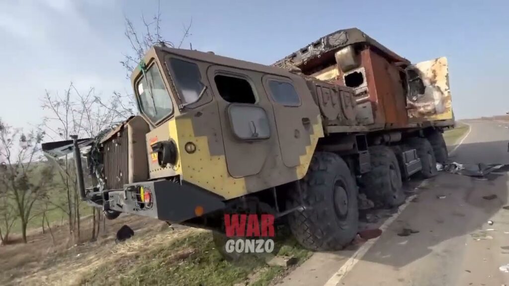 Видео: Уничтоженный командный пункт украинских С-300
