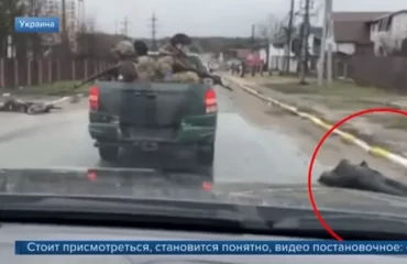 Видео: фальсификация в Буче – “труп” убирает руку