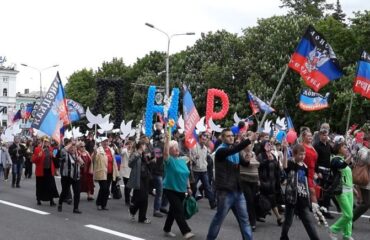 Президент России Владимир Путин поздравил лидера и жителей ДНР с Днем Республики
